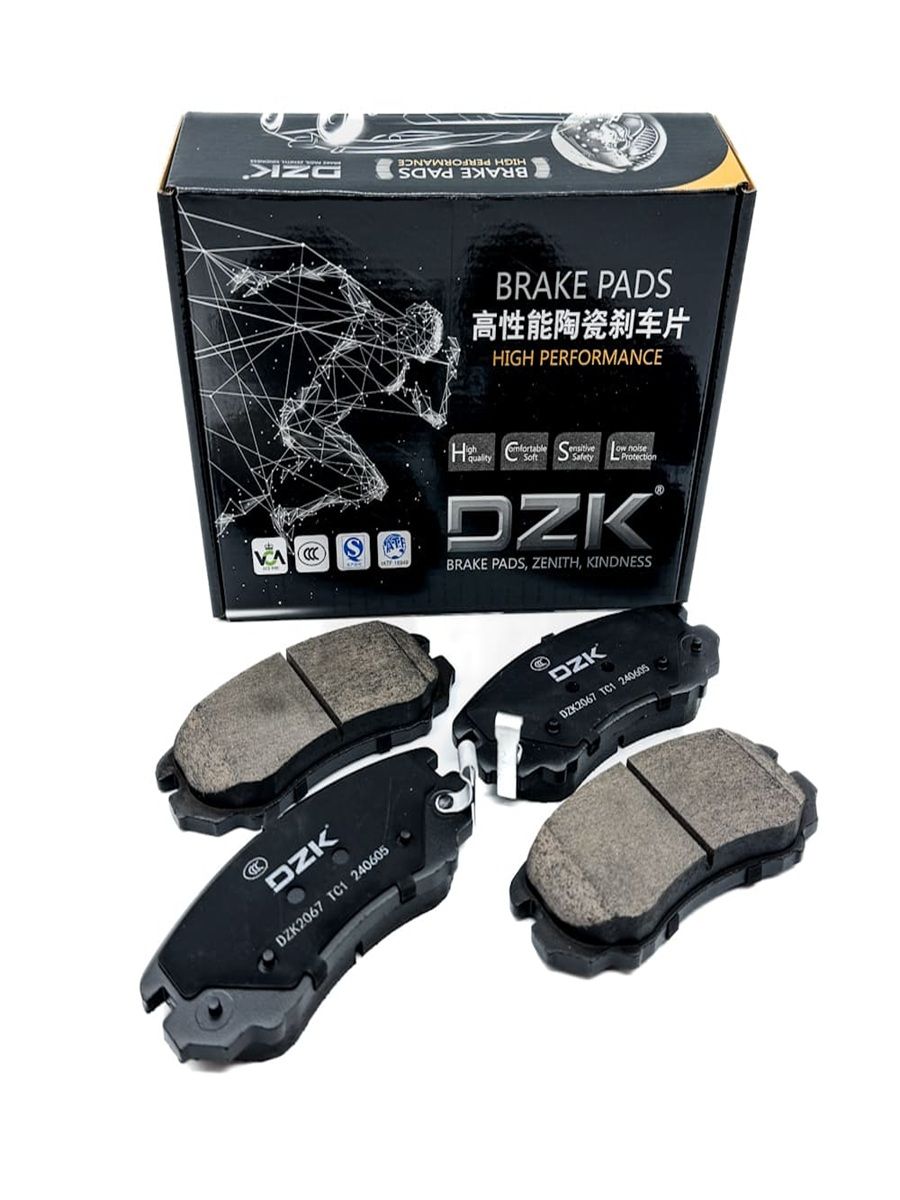 Haval H3 4WD. Передние КЕРАМИЧЕСКИЕ тормозные колодки DZK. 3501145XGW02A - Миниатюра 1